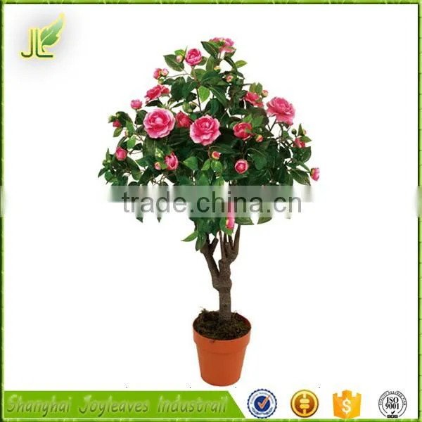 Silk High Quality Artificial Cherry Blossom Flower Tree for Decoration photo-3
