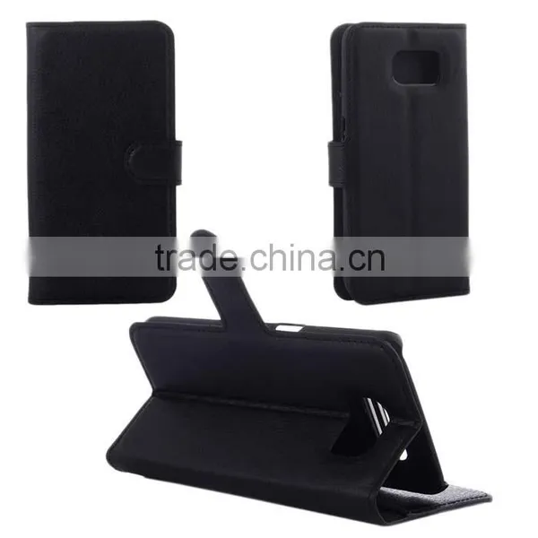 Hot New Products for 2015 ,two Card Holder Leather Case Cover for Samsung Galaxy S6 G9200 photo-4