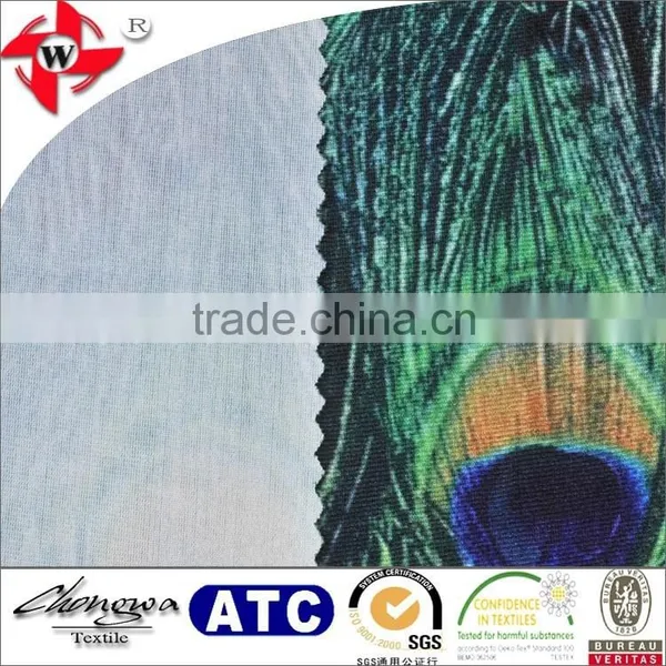 New Design Fashion Printed Polyester Spandex Fabric for Cloth Garment photo-5