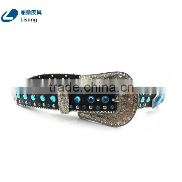 Western Cowgirl Rhinestone Stones Studded Crystal Strap photo-3