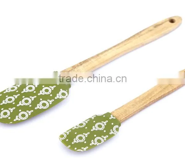 New Product Wood Handle Silcone Spatula photo-4