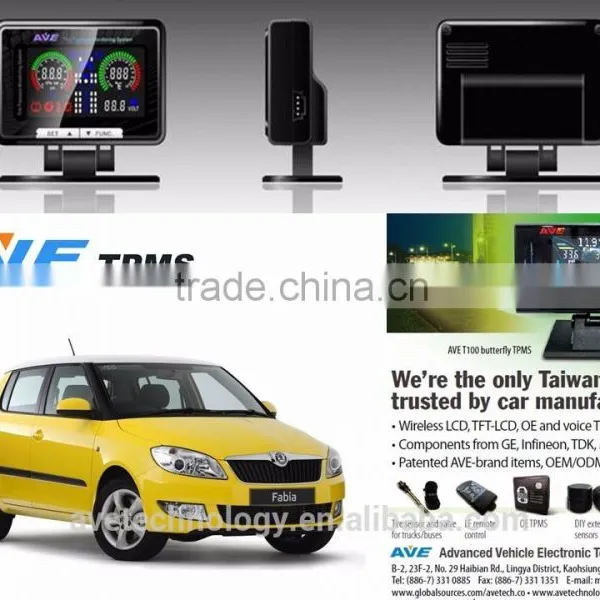 AVE TPMS (Color LCD Dispaly) AVE-T1004P Tire Pressure Monitoring System/Pressure Gauge/Air Pressure photo-4