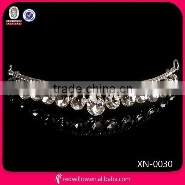 Elegant Shape Large Crystal Wedding Crown Bride Crown Tiara/party Crown ,crowns and Tiaras,girl Crowns Tiara photo-2