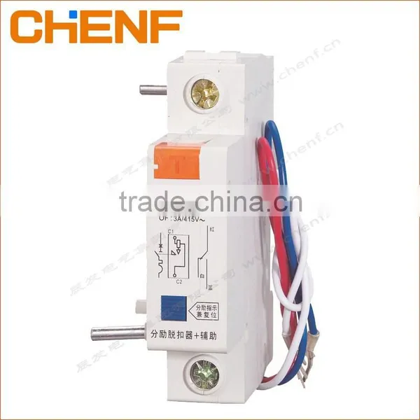 DZ47 MCB 24V MX+OF Over Under Voltage Release Auxiliary Switch CE/RoHS Certification