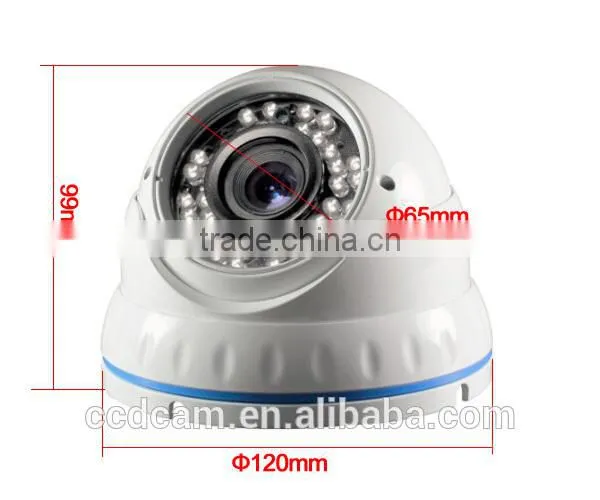 720P HD CCTV TVI Camera 2.8-12mm Varifocal Lens Zoom and Focus Digital Vandalproof Indoor IR Night Vision Secueity Camera System photo-4