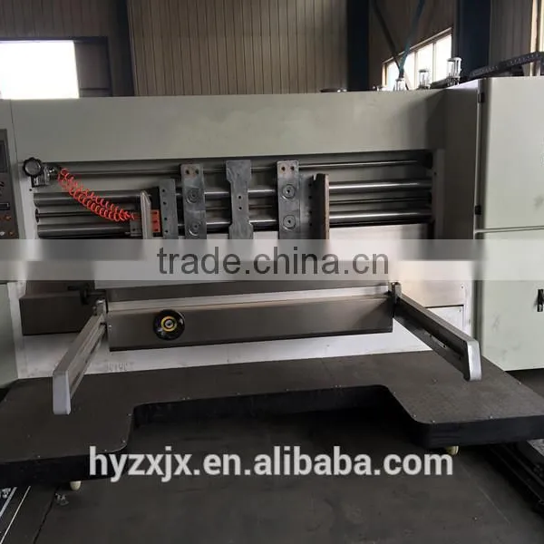 High Speed Automatic Carton Box Flexo Printer Slotter Die Cutter Machine photo-4