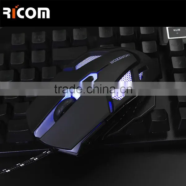 Ricom 6D 7C Magnetic Braided Cord Drivers Usb 6d Gaming Mouse for Keyboard Gaming for Gaming pc Case--GM13--Shenzhen Ricom photo-6