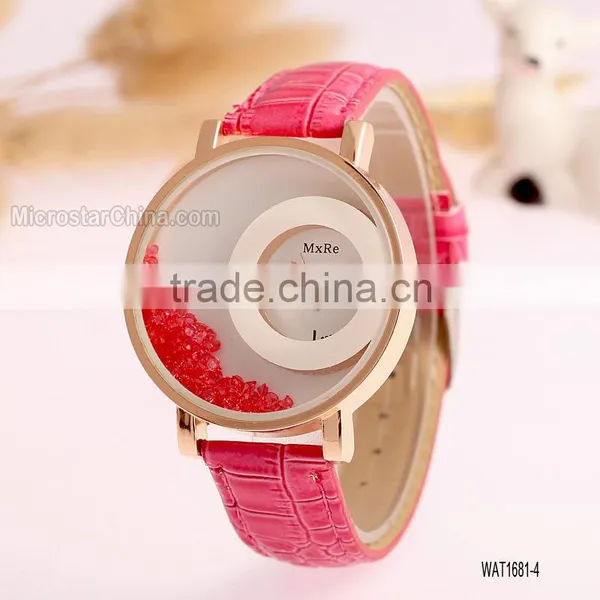 Elegant Factory Price Green Quicksand Watch photo-5