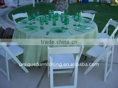 Wholesale Antique Wood White Folded Wedding Chair photo-3