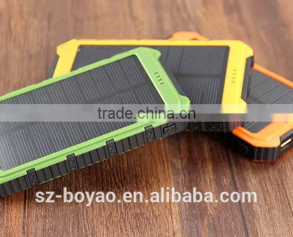 2016 New Model Solar Power Bank , Universal Portable Solar Power Bank With Dual Output photo-4