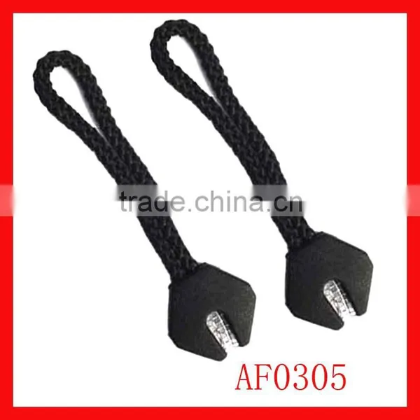 double pull zipper head casual bags zipper puller