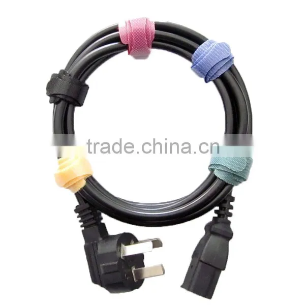 Security Cable Ties, Hook Loop Back to Back Cable Ties, Colorful Self-locking Hook Loop Cable Ties photo-2