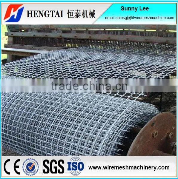 Golden Supplier High Quality Full Automatic Crimped Wire Mesh Weaving Machine photo-6