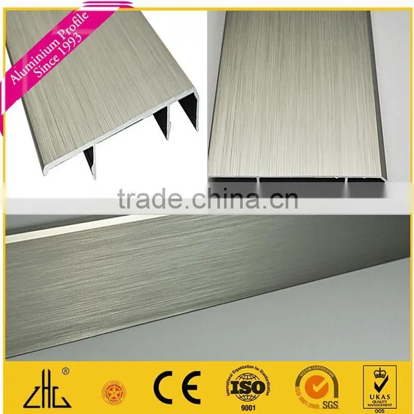 TOP! Aluminum Skirting Board W4" L8.85' Commercial Grade, Wall Base Pass ISO, Aluminium Skirting photo-2