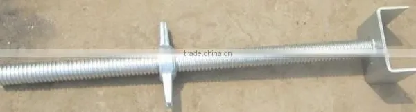 M34x600mm/150x120x50x5mm Solid U-Head Jack photo-3