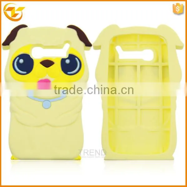 Pug Silicone Case for Alcatel One Touch Pop C5 photo-4