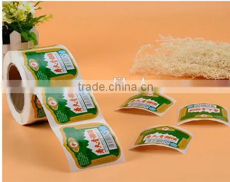Cheap Printing Custom High Quality Freezer Food Packaging Sticker photo-3