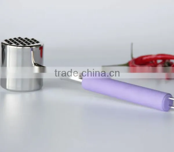 High Quality Colorful Stainless Steel Beef Steak Tenderizer Meat Hammer as Seen on tv photo-6