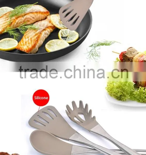 7-Piece Premium Silicone Kitchen Utensil Set With Stainless Steel Handle photo-4
