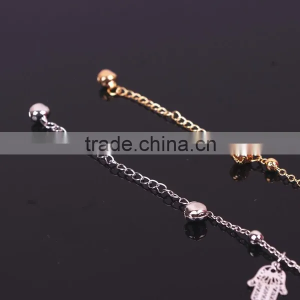 Antique Design A50019 Silver Baby Anklets photo-3