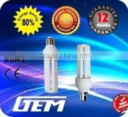 Super Small T2 3U E27 E14 9W Energy Saving Bulb, Lighting Bulb From China Factory photo-2