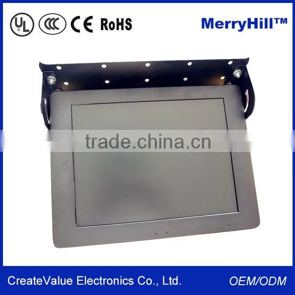 3G WIFI Android Touch Screen 15/ 17/ 18.5/ 19/ 22 Inch USB Powered 24V Bus Coach LCD Monitor photo-3