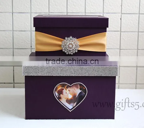 Unique Wedding Card Boxes With Photo Frame photo-2