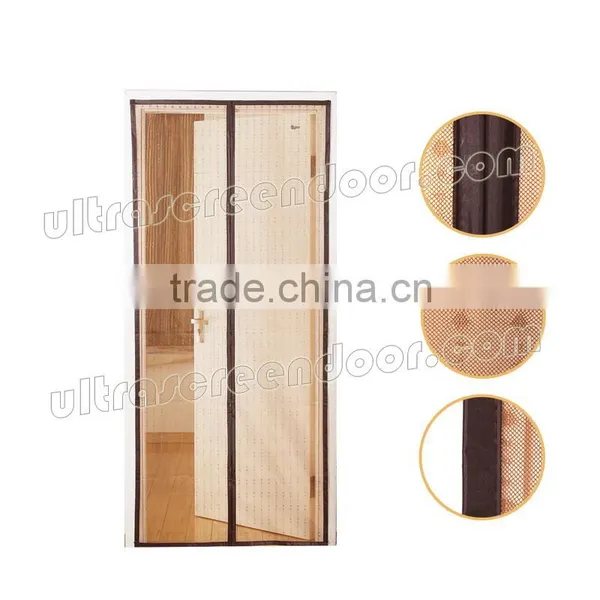 Magnetic Insect Screen Curtain for Sliding Door, Single Door, Rvs