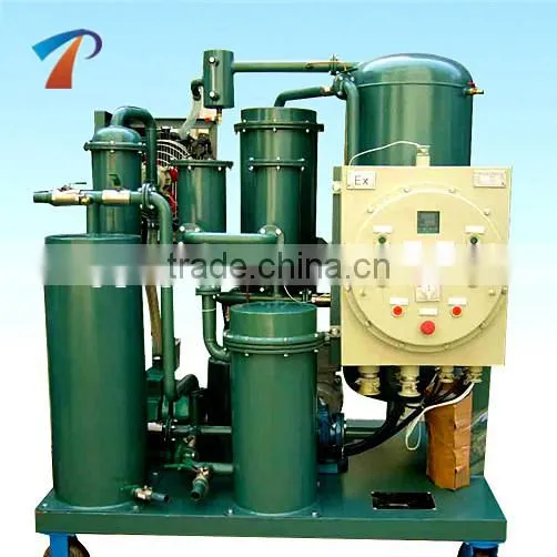 Hot Sale Used Lubricant Oil Cleansing Machine/Refrigeration Oil Purifier/Lube Oil Refinery Plant, Removing Water Gas Particles photo-3