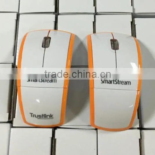 ARC Foldable Folding Gift Promotional Custom Logo Wireless Mouse photo-6