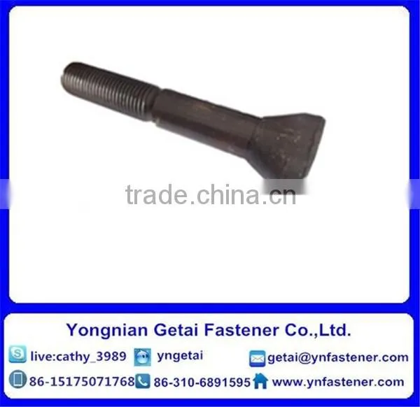 Fan Shaped Head Bolts, Grade 4.8/8.8, Hot Dip Galvanizing(H.D.G) Carbon Steel DIN935/DIN937 photo-6