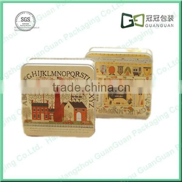 Canning Machine Tin Can Creative Rectangle Gift Tin Box Packing Tin Box