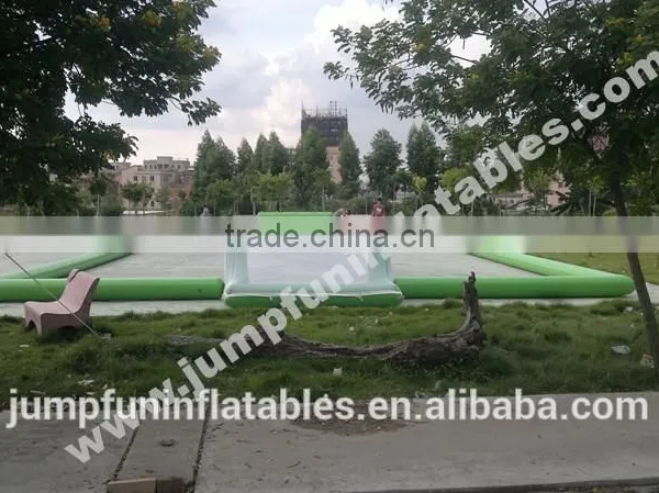 First-class Inflatable Football Bubble Pitch/Large Football Field for Bumper Bubble Playground photo-2