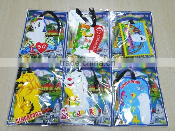 Soft Pvc Luggage Tag/bussiness Card Size Luggage Tag/luggage Tag Loop Strap photo-5