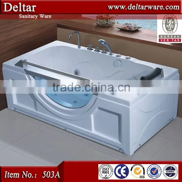 SGS Testing Modern Simple Style Solid Surface Bathtub photo-3