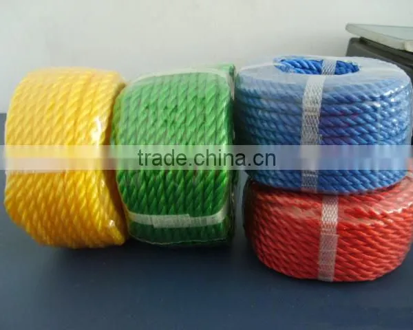 PE Rope /3 Strand Twisted pp Rope/plastic Rope photo-5