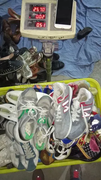 A Second Hand Shoes, Cream Used Sport Shoes photo-3