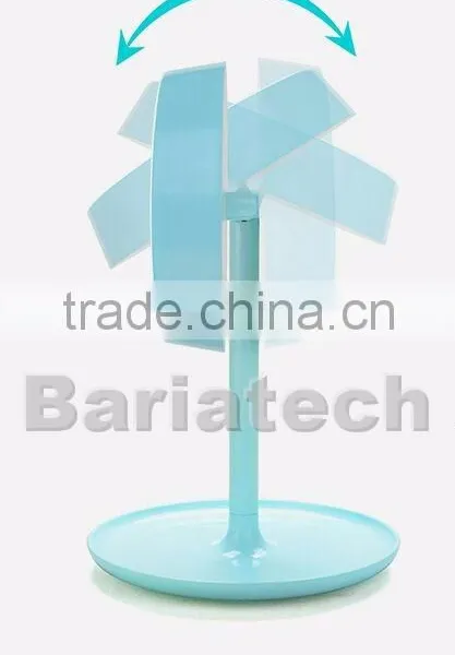 Fashional Touch Screen LED Make-up Mirror Lighted & Desktop Make Up Mirror With LED Light Lamp photo-5
