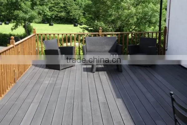 Outdoor Building Wood Plastic Composite Recycled WPC Decking Board photo-6