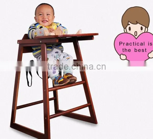 Baby Wooden Dinning Chair Wood Highchair photo-6