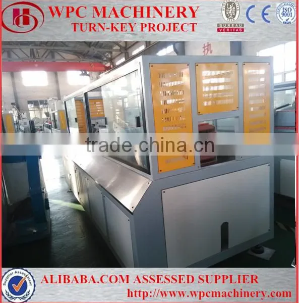 Wood Plastic Composition WPC Decking Machine for Making WPC Products/ Wood Plastic Machine photo-3
