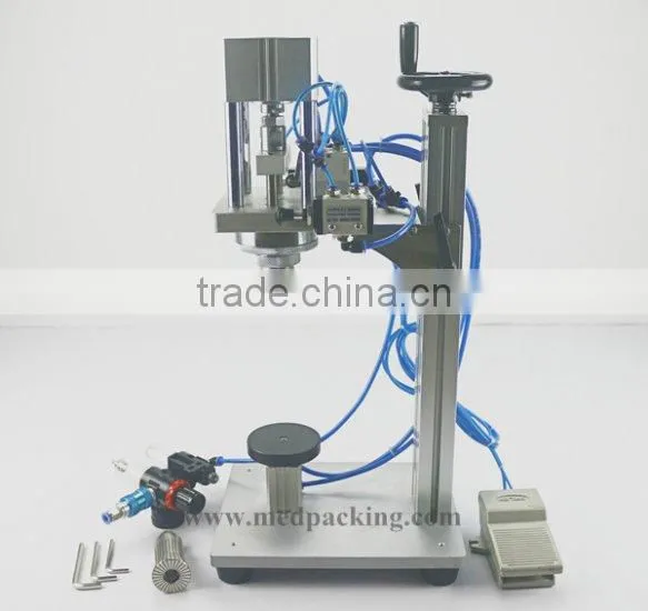 PPC-20 Pneumatic Perfume Cap Crimping Machine for Perfume Bottle photo-3