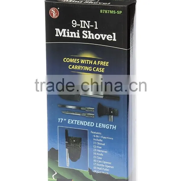 9-IN-1 Mini Camp Shovel Multi Tool photo-6