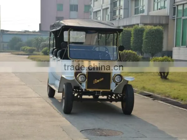 2017 Popular 5KW Vintage Smart Electric Tourist Bubble Car With Door photo-5