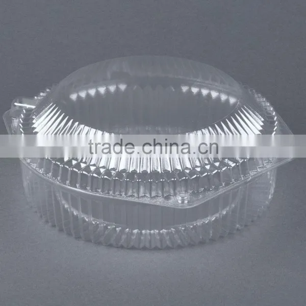 OEM Round Hinged Clamshell Cheesecake Containers photo-4