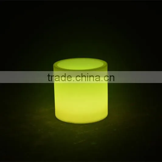 BSCI Approval Rechargeble Flower Pot/ Small Plastic Color Changing Vase Planter/bright Color Flower Pot photo-5