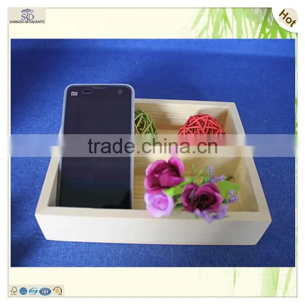 Custom Christmas Garnish Unfinished Cheap Pine Wood Tray photo-5