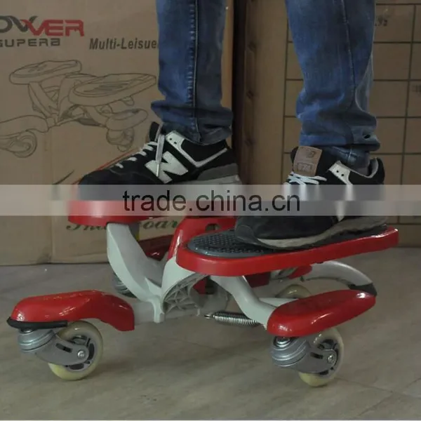 4 Wheel Flying Skateboard, Ride On Foot Stepping Skateboard, Outdoor Fitness Foot Pedal Walkcar, Multi-functional Skateboard photo-6
