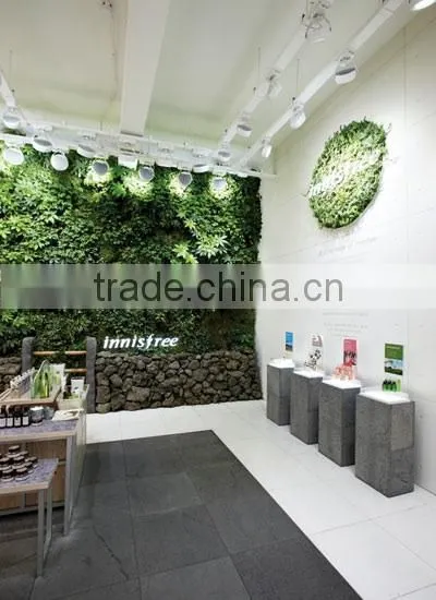 SJ0409009 Factory Wholesale Customized Plant Wall /making Design Plant Foliage Wall photo-2