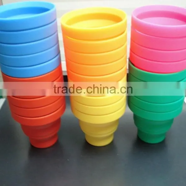 Promotional Gifts Tourism Convenient Silicone Folding Cup photo-3